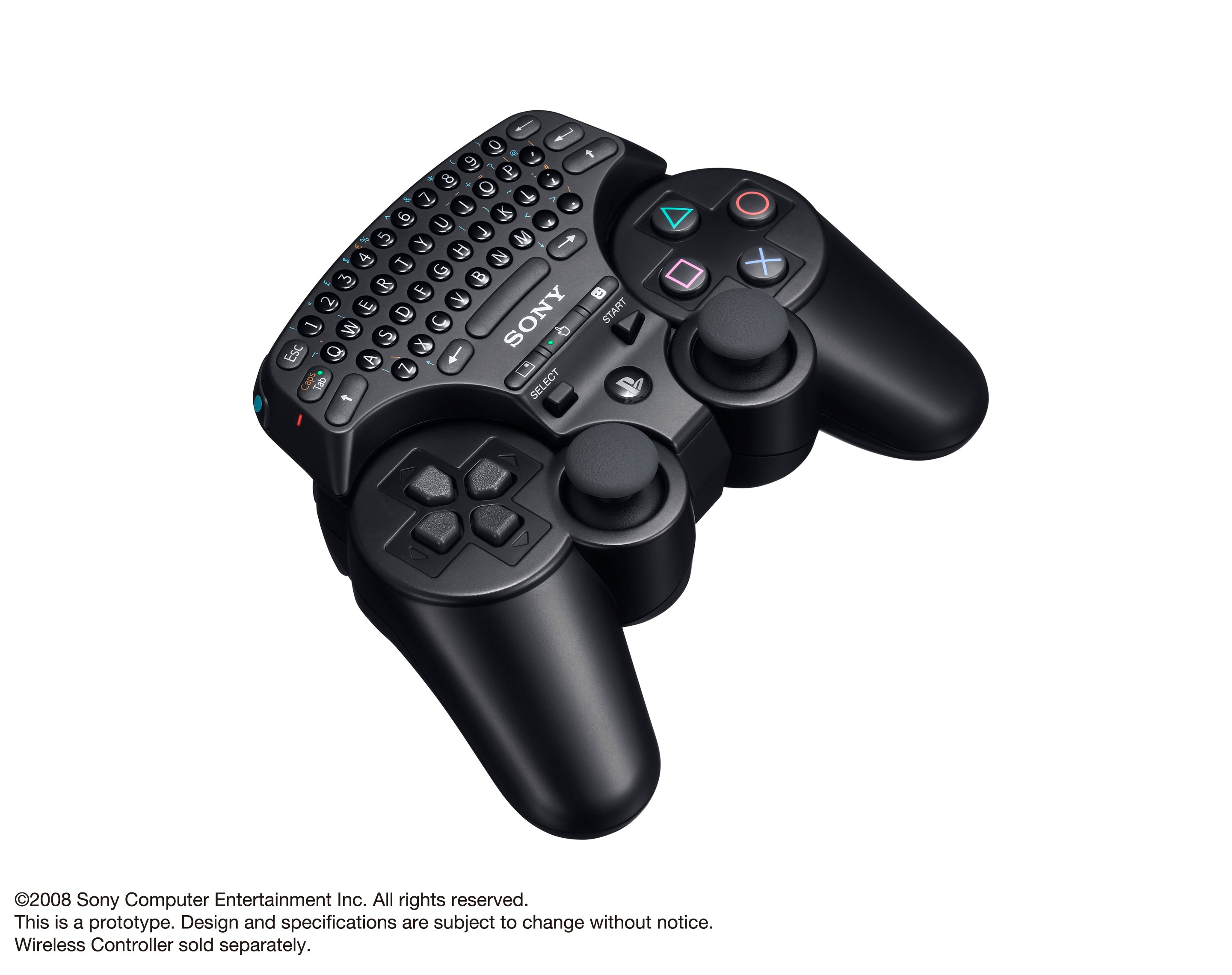 GC ’08: PS3 Gets Wireless Keypad - Gematsu