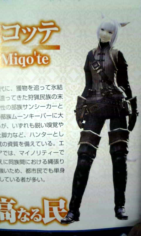 Final Fantasy XIV Races Named, Classes Revealed - Gematsu