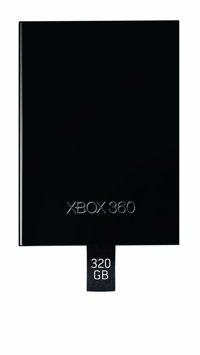 320 GB Xbox 360 harddrive Gematsu