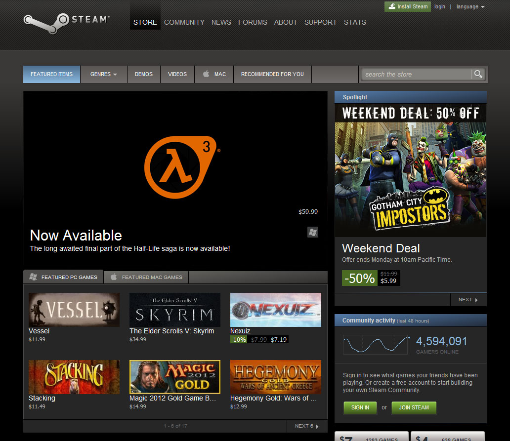 Дешевый Steam Магазин