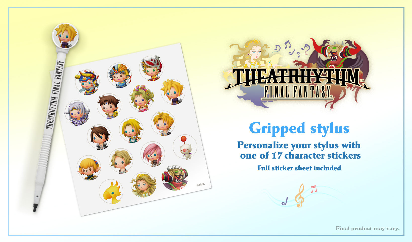 Theatrhythm Final Fantasy U.S. pre-order bonus announced - Gematsu