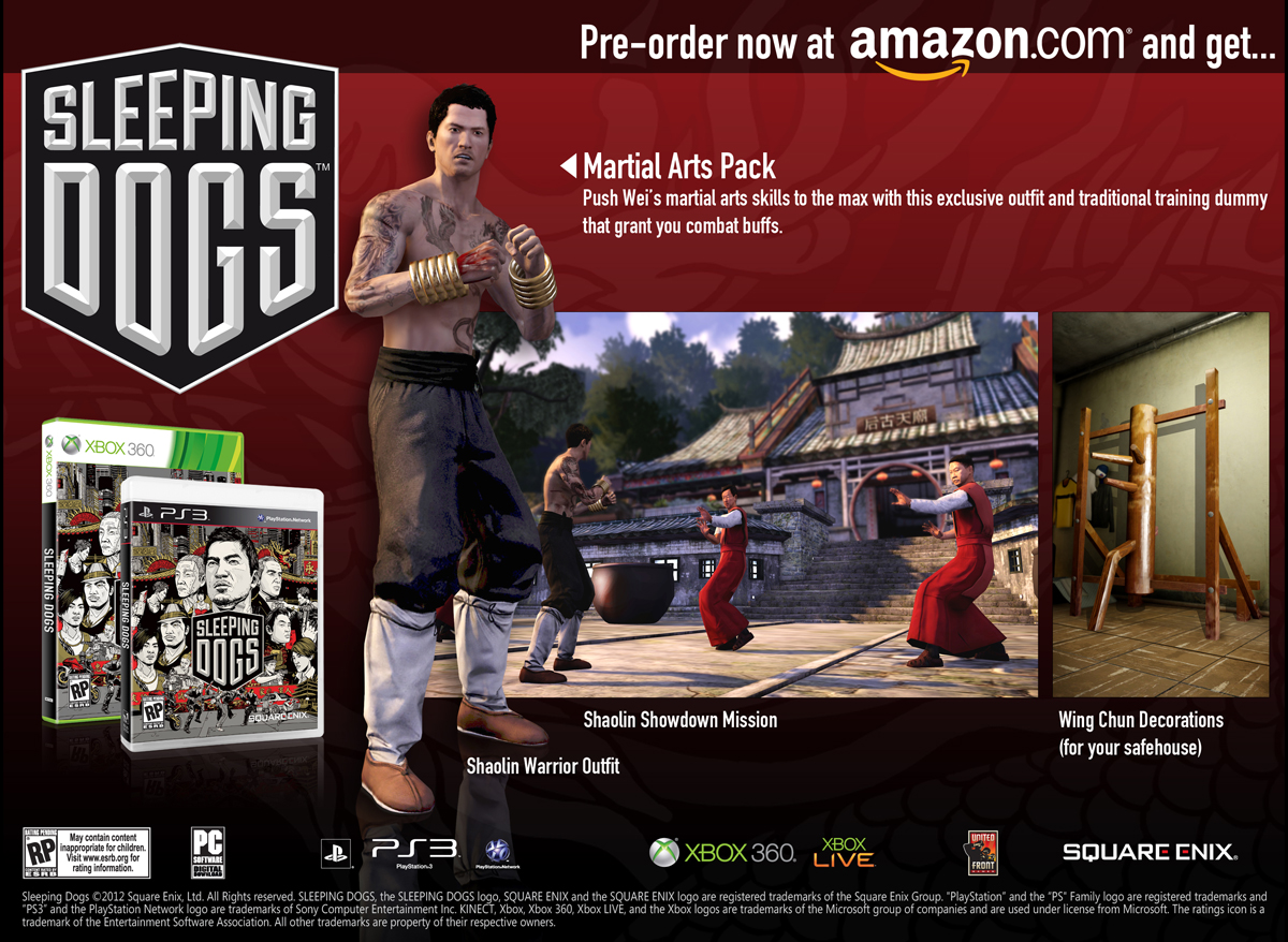 Sleeping Dogs release date announced