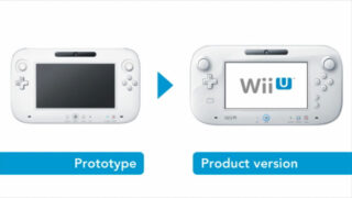 Wii U Gamepad (Prototype to Product Version)