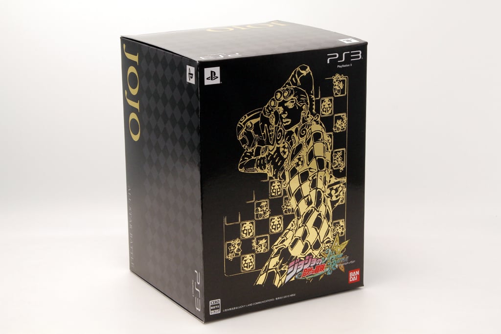 Jojo Adventure All Star Battle Gold Experience Box Limited Edition PS3  Japan Ver. Playstation 3 Fighting Bandai Namco Sony