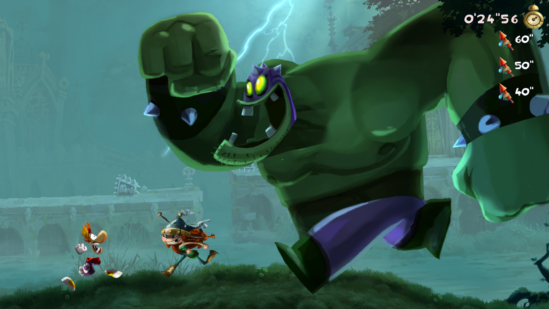 Rayman Legends inclui níveis de Rayman Origins