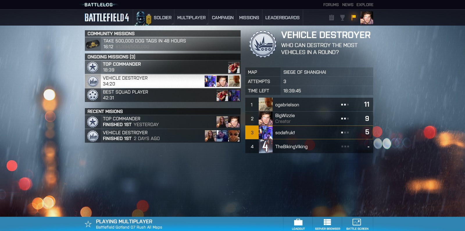 Battlefield 4 Official Site and Battlelog Forum Now Live - Battlefield 3  Players Get Free I Was There Dogtag