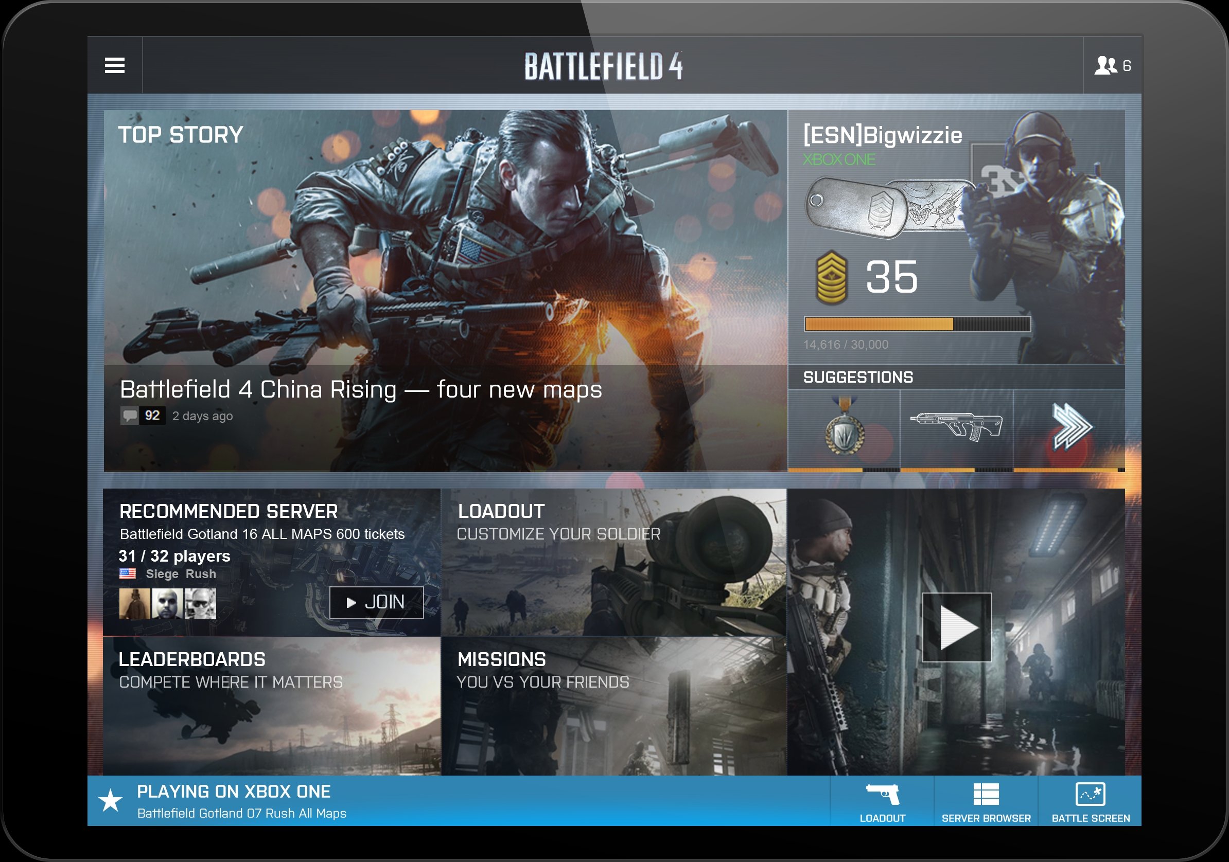 Battlelog 2.0 will put Battlefield 4 in your pocket, sez this trailer
