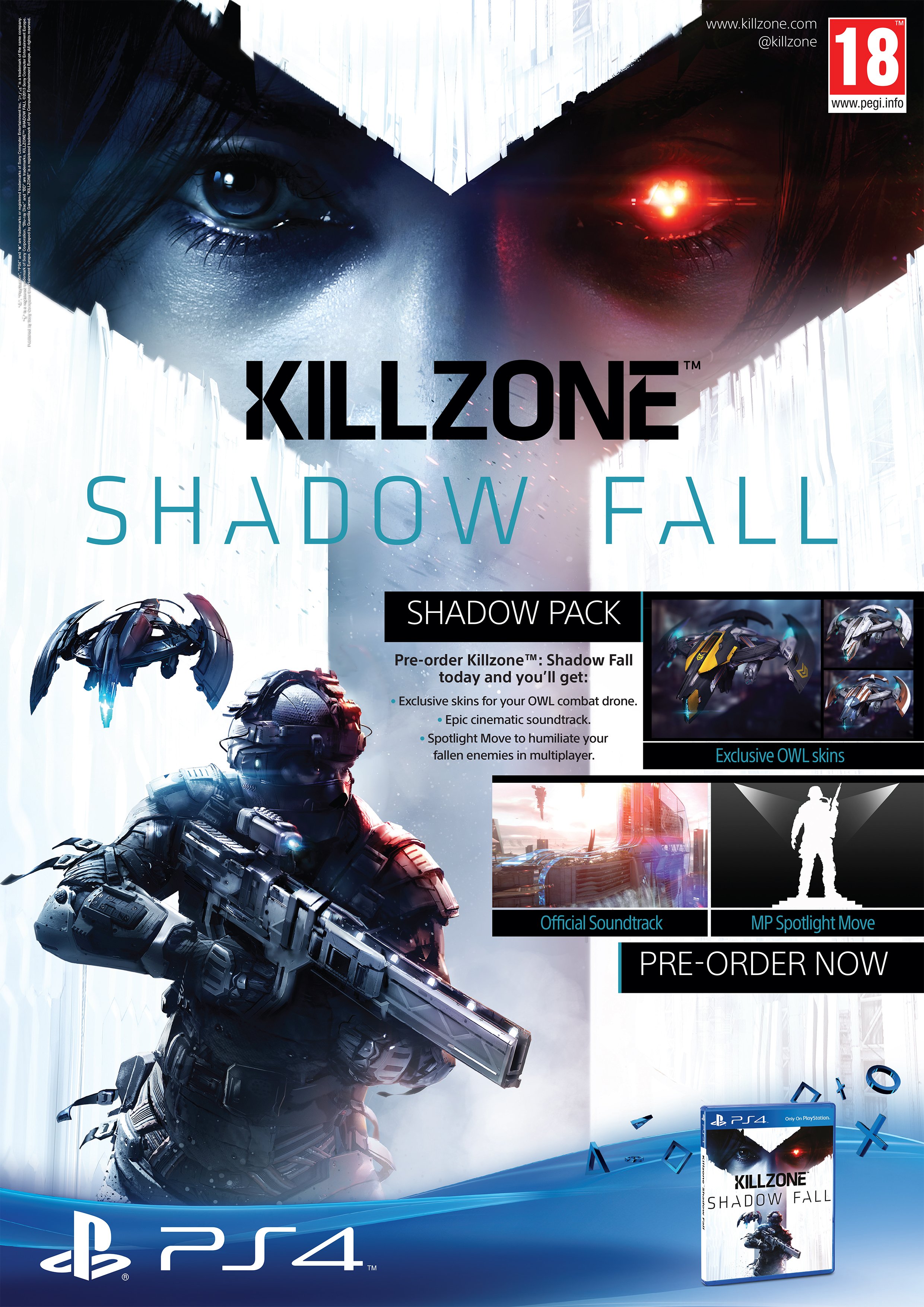  Killzone: Shadow Fall (PlayStation 4) : Sony Computer  Entertainme: Video Games