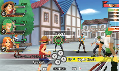 One Piece: Romance Dawn 3DS screenshots - Gematsu