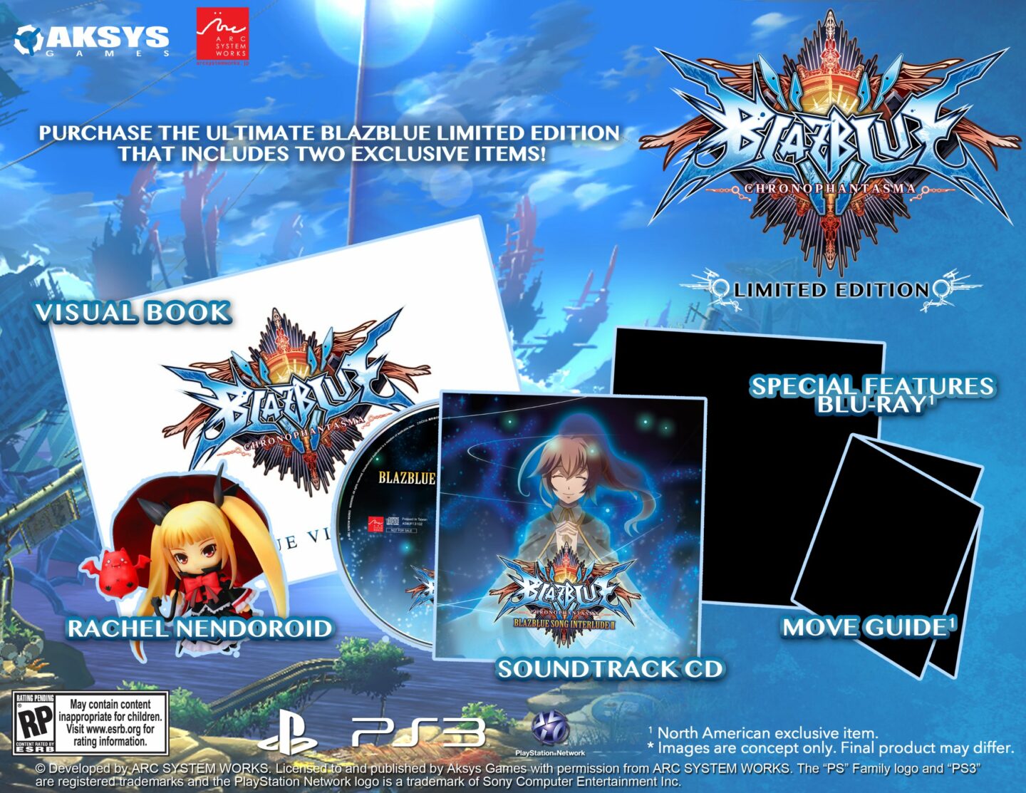 BlazBlue: Chrono Phantasma release date announced - Gematsu
