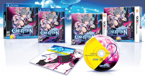 Conception II pre-orders include 10-track CD arrangement - Gematsu