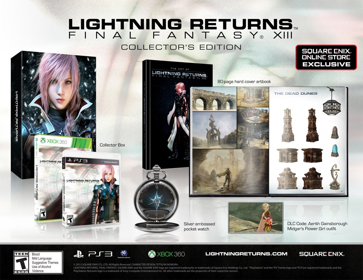 Square Enix Ultimate Member Final Fantasy XIII Lightning Plate *US SELLER*