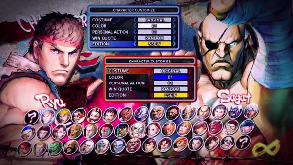 Street Fighter IV, Capcom Database