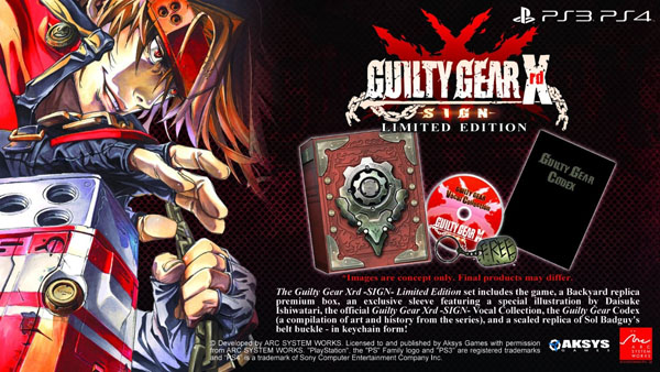 Guilty Gear Xrd: Sign Limited Edition dated for December 23 - Gematsu