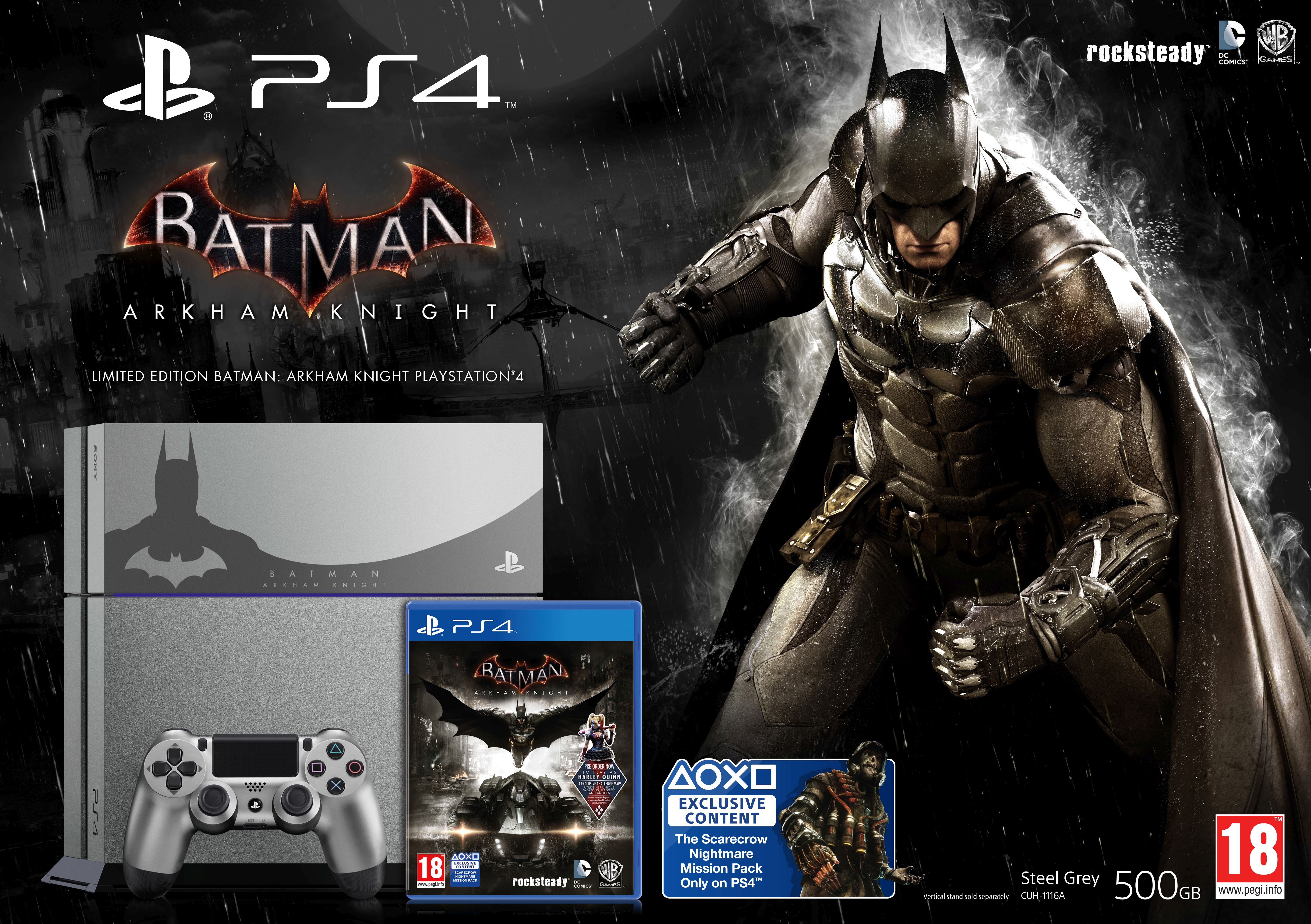 Batman: Arkham Knight Gets Two PlayStation 4 Bundles - Game Informer