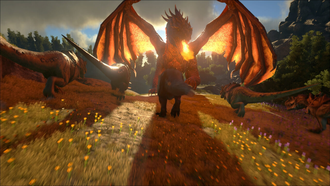 Openworld dinosaur game ARK announced Gematsu