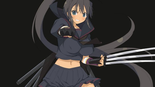 Nitro+ Blasterz Adds Senran Kagura's Homura as Playable Character