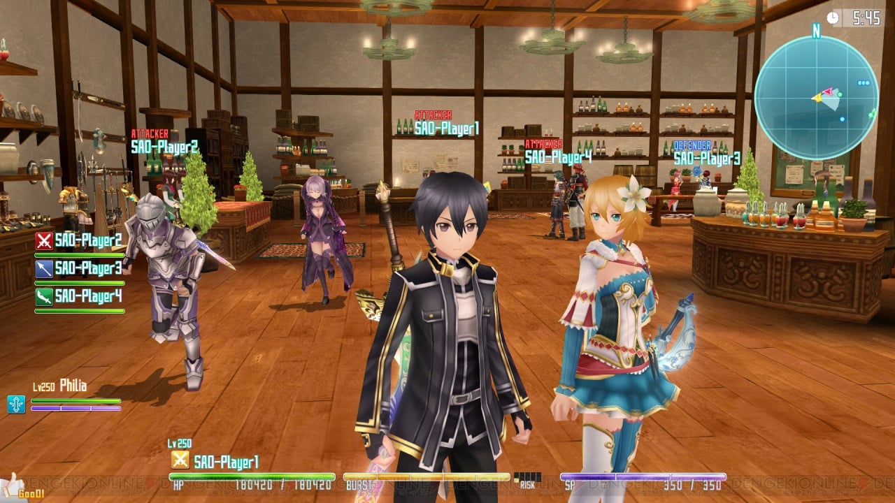 Sword Art Online Re Hollow Fragment save data import elements detailed