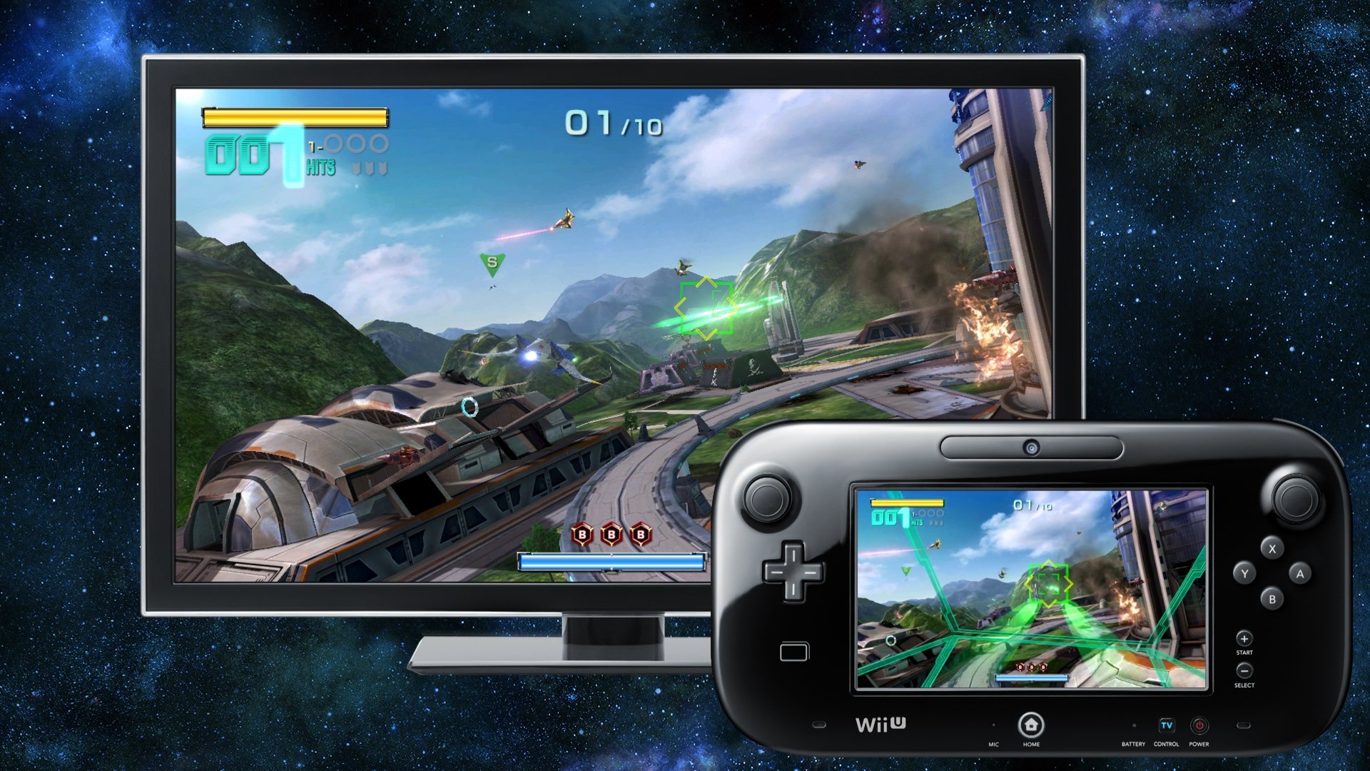 Star Fox Zero - Wii U GamePad Japanese Gameplay