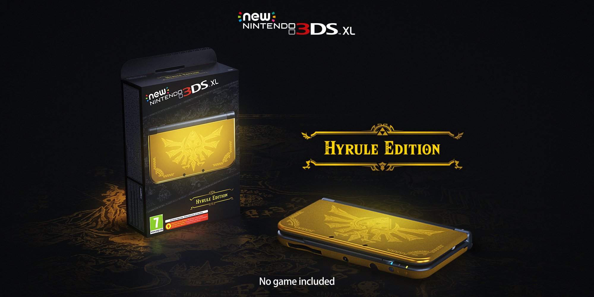 New 3DS XL Hyrule Edition announced for Europe Gematsu