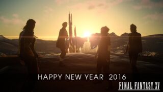 Final Fantasy XV New Years Card 2016