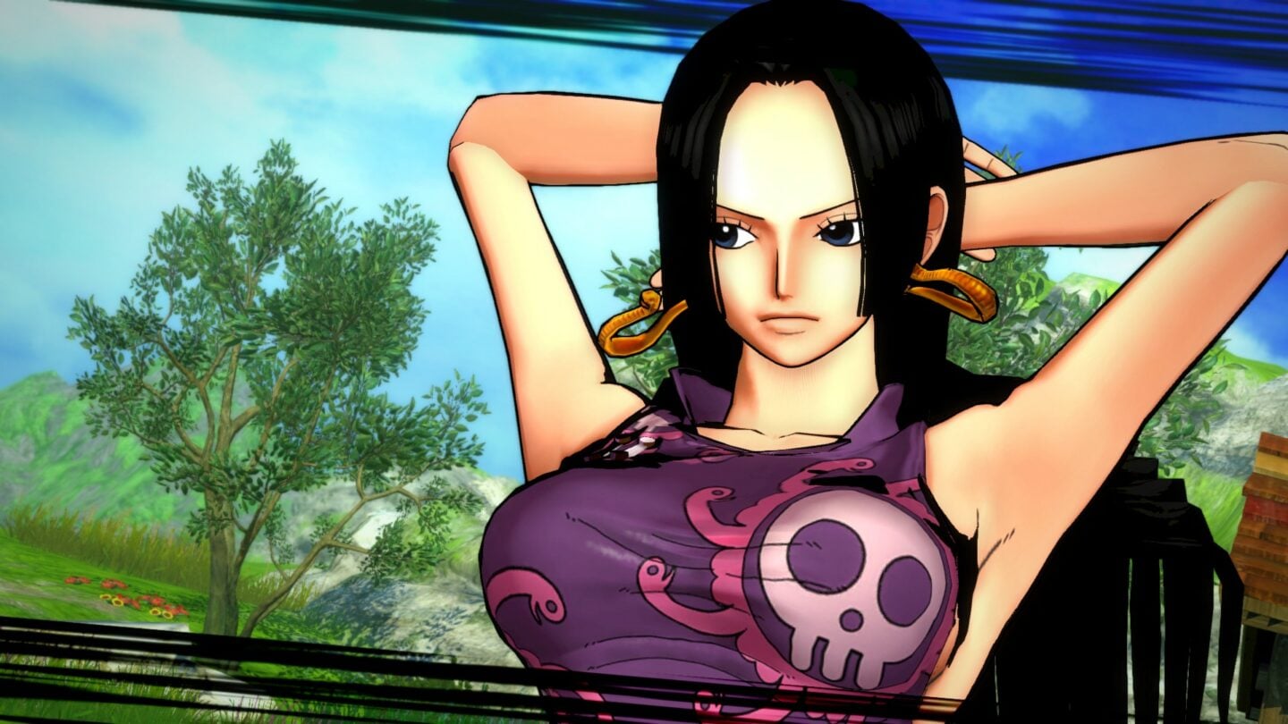 One Piece Burning Blood screenshots introduce Nami, Robin, Hancock