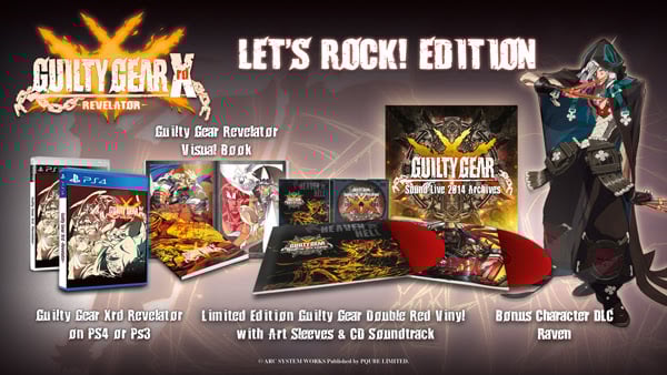 Guilty Gear Xrd Revelator Let S Rock Limited Edition Announced For Europe Gematsu