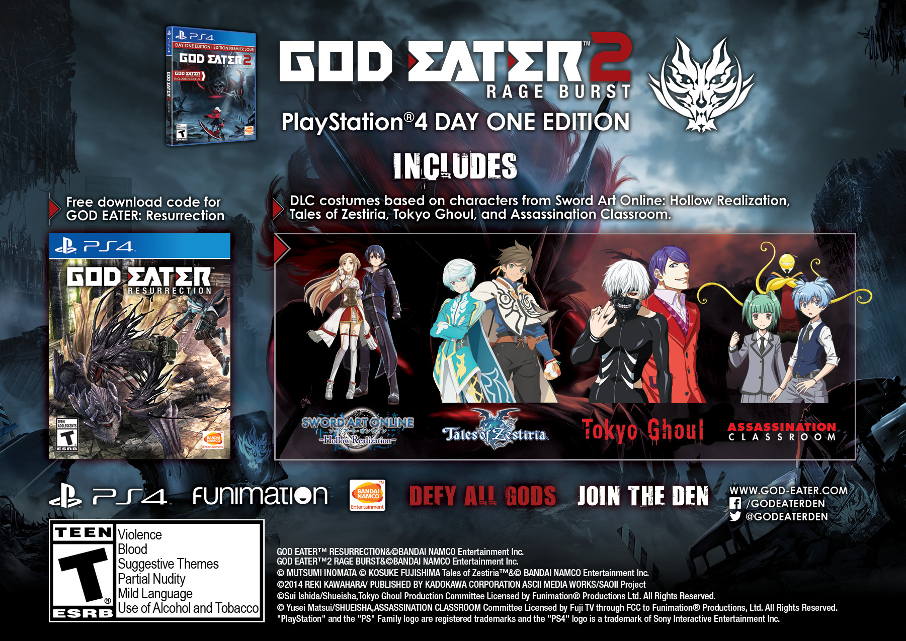 GOD EATER 3 [Online Game Code] 