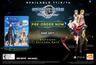 Sword Art Online: Hollow Fragment is coming exclusively to PS Vita in  Europe