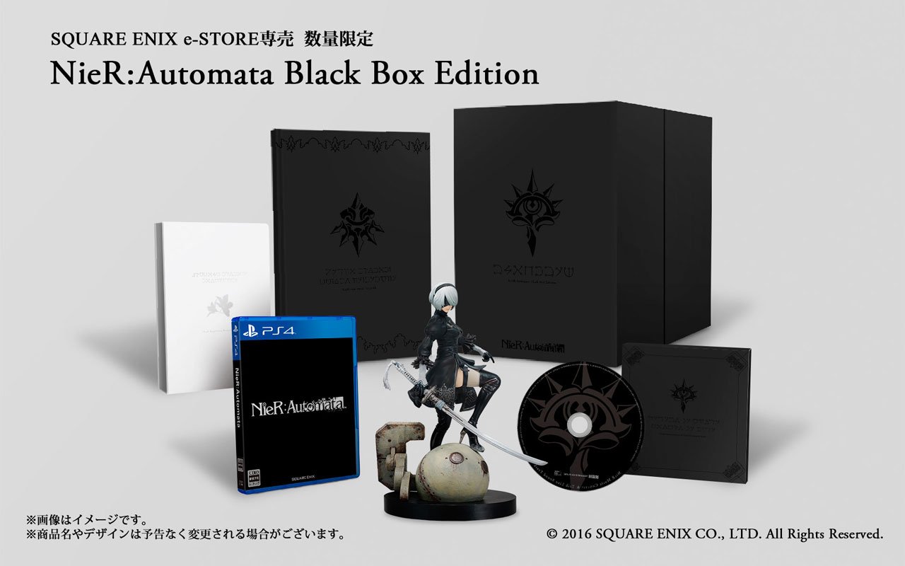 NieR: Automata 'Black Box Edition' announced for Japan - Gematsu