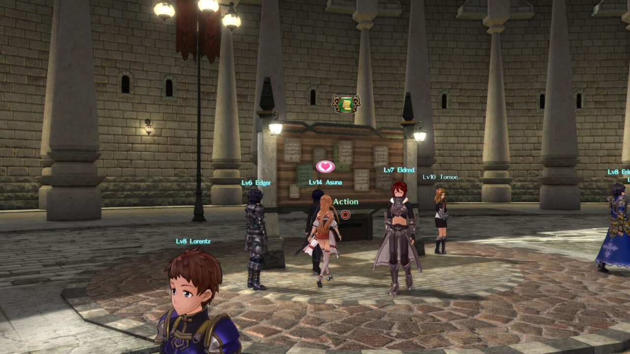 Sword Art Online Hollow Realization details Blacksmith and Town of Beginning Gematsu