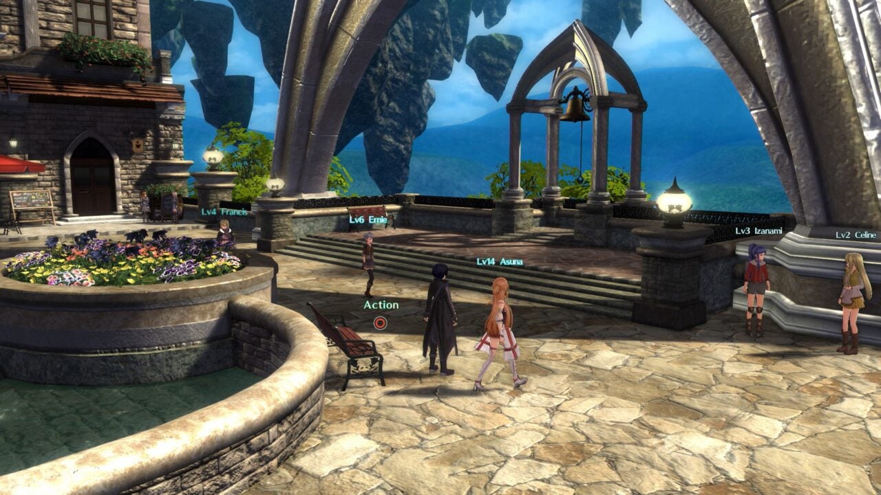 Sword Art Online Hollow Realization details Blacksmith and Town of Beginning Gematsu