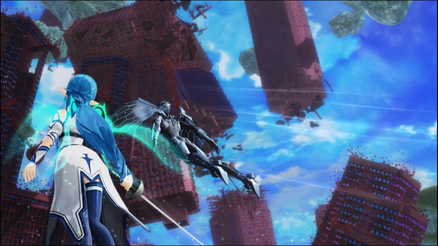 Accel World VS Sword Art Online: Millennium Twilight first screenshots