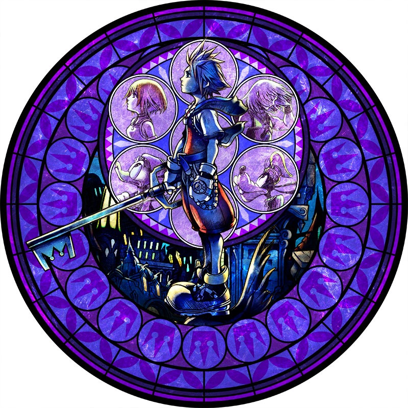 Kingdom Hearts launches 15th anniversary 'Memorial Stained Glass Clock...