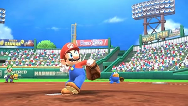 Mario Sports Superstars (2017) Princess peach in - The princess