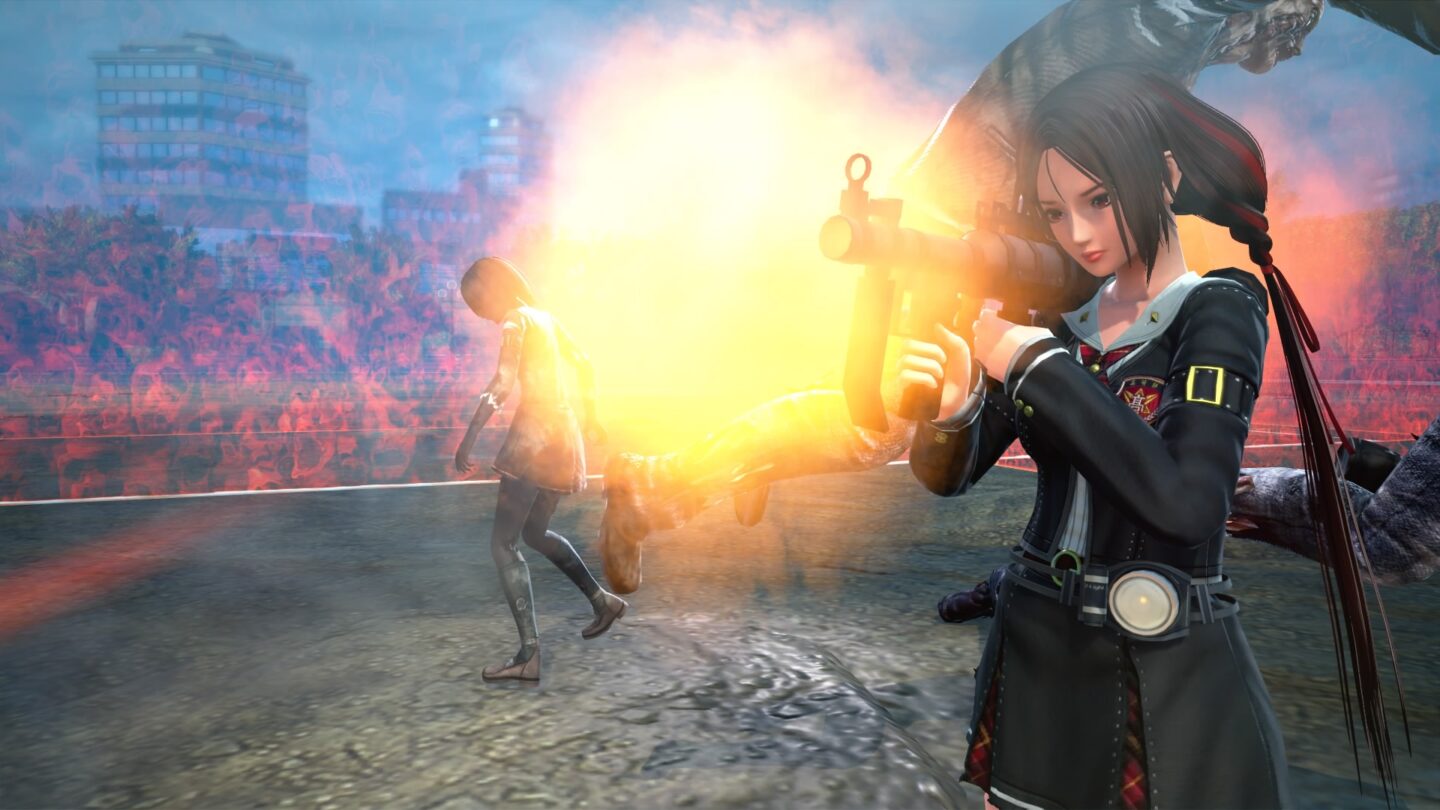 SG/ZH School Girl/Zombie Hunter details weapons, traps, zombie types, and day one costume DLC