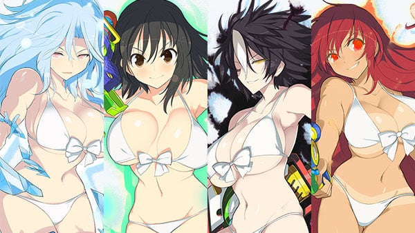 SENRAN KAGURA Peach Beach Splash — Awakened Character Set