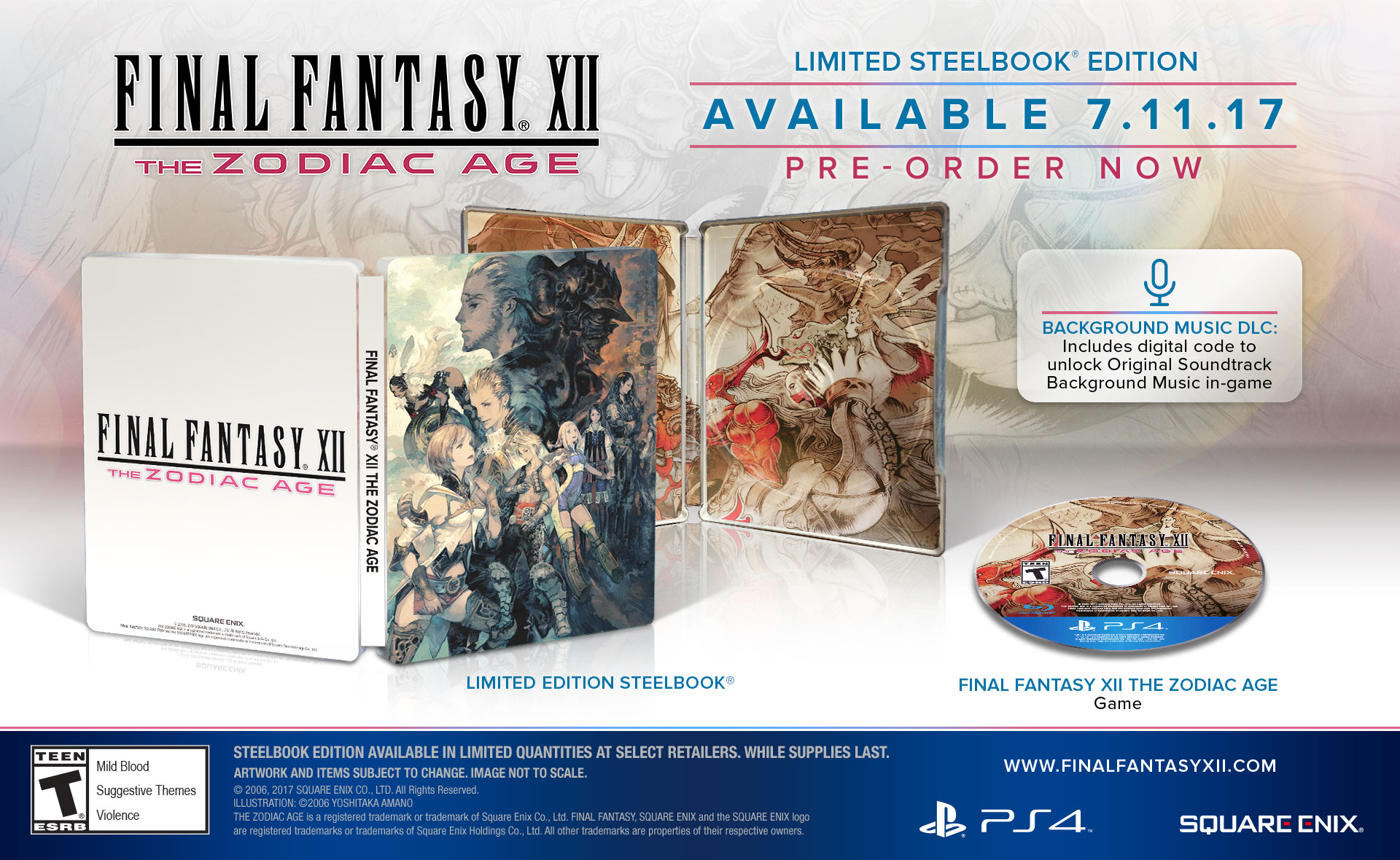 Final Fantasy XII The Zodiac Age PS4 Premium POSTER MADE IN USA - EXT942