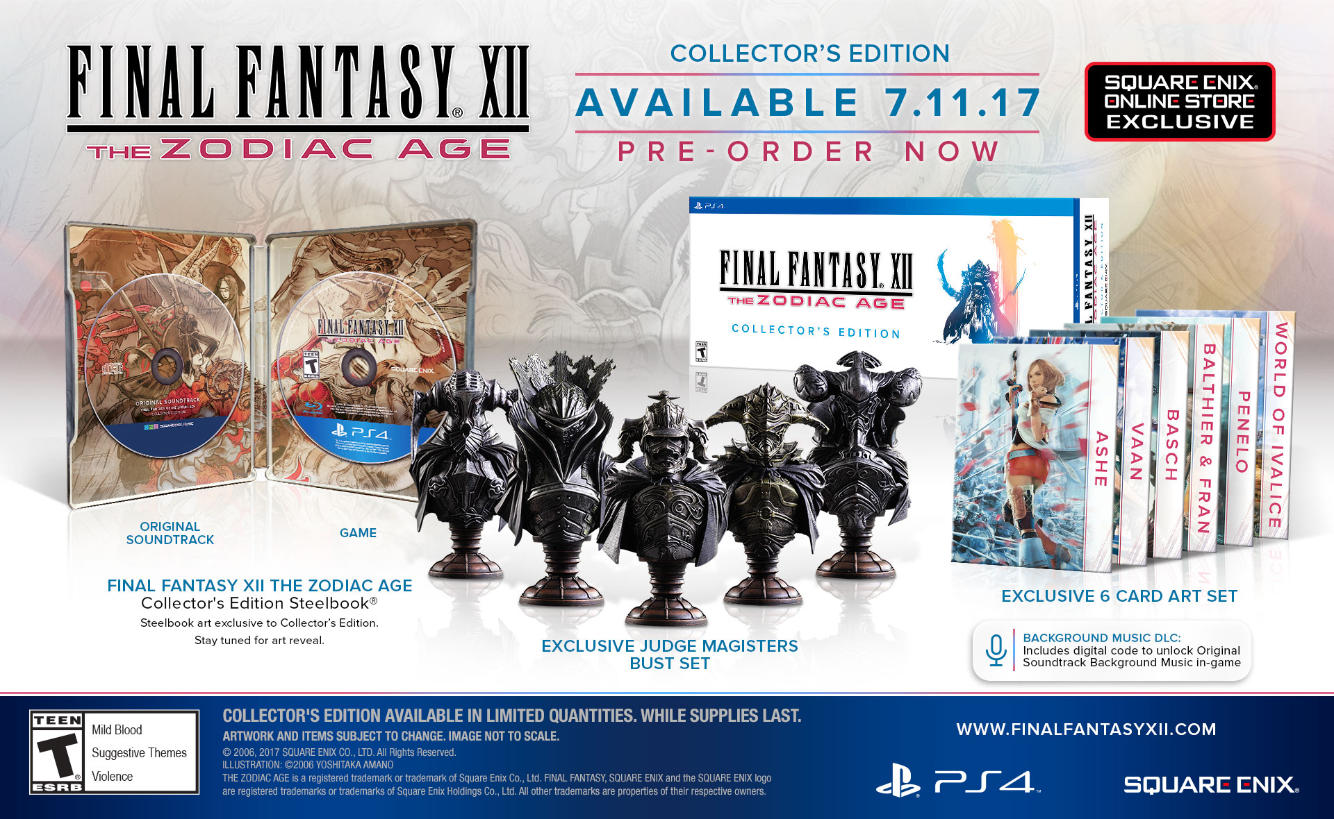 Final Fantasy XII The Zodiac Age PS4 Premium POSTER MADE IN USA - EXT942