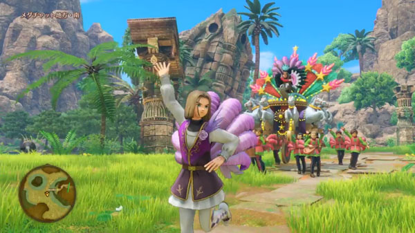 Dragon Quest Xi Silvia S Parade Gameplay Gematsu