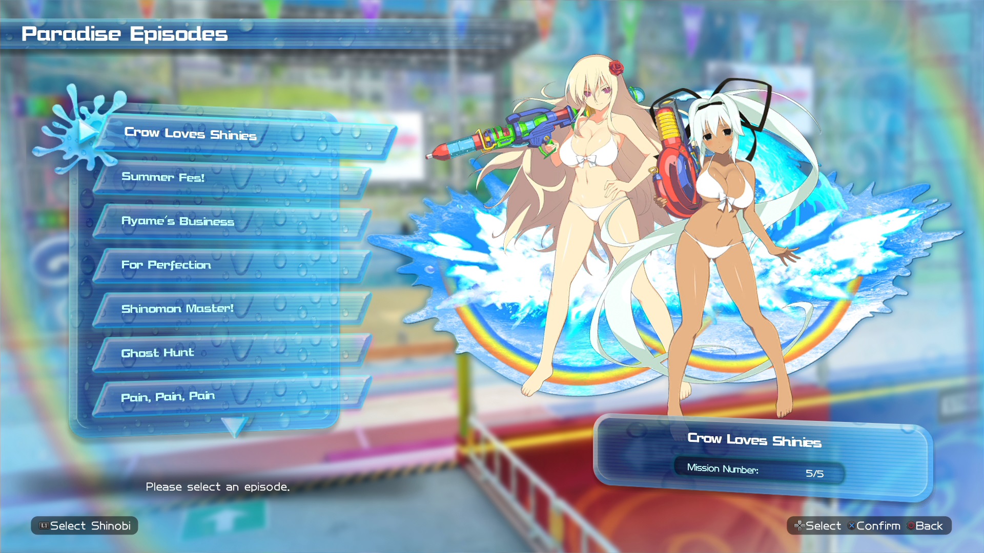 PS4 Review: Senran Kagura: Peach Beach Splash – Xcalibar's Space