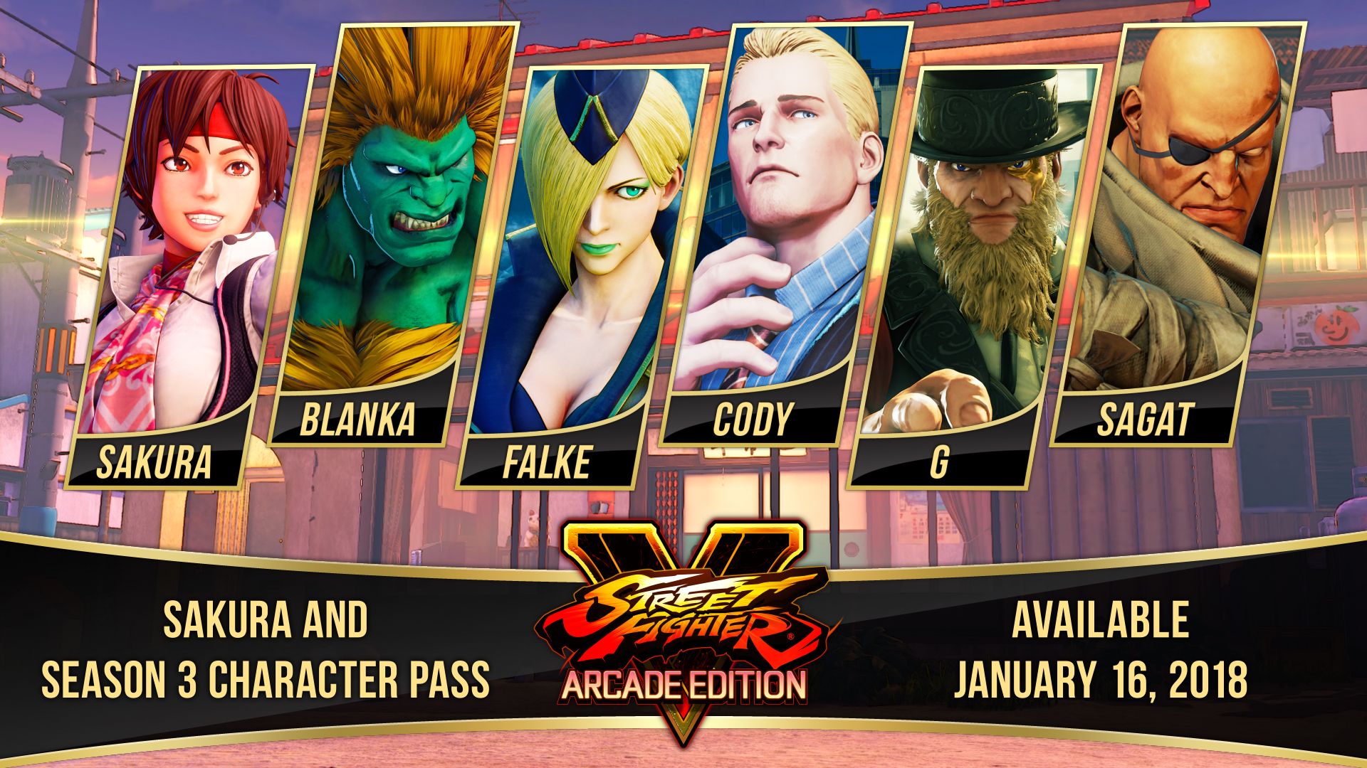 Street Fighter 5 Season 3 Brings Blanka, Sagat