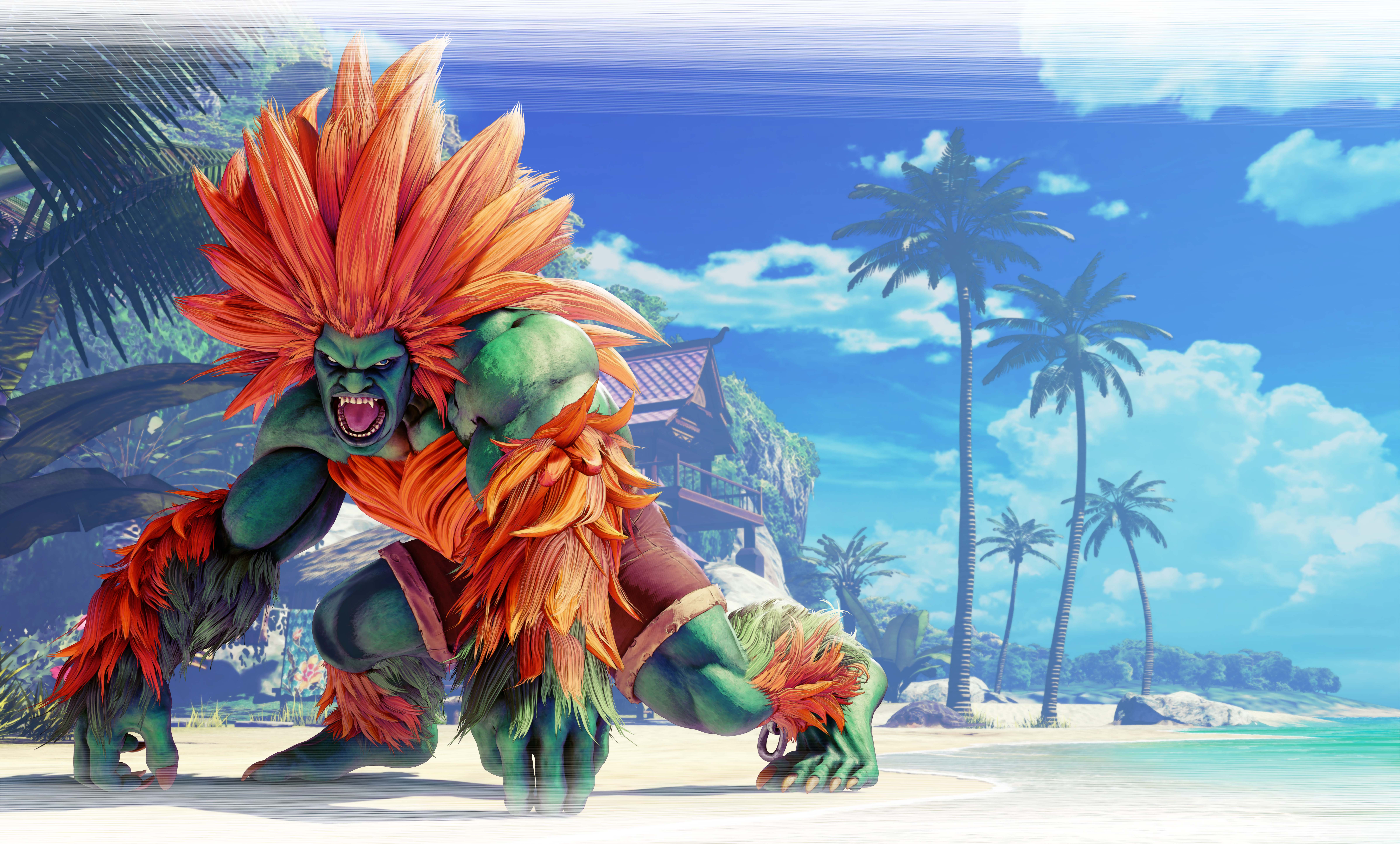 Here's Blanka electrifying Street Fighter 5