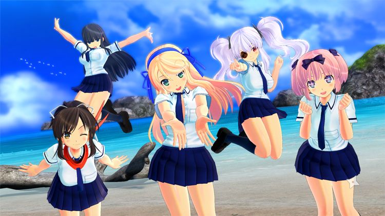 Senran Kagura Burst Re:Newal DLC characters Kagura, Naraku, and Ryoki  trailer - Gematsu