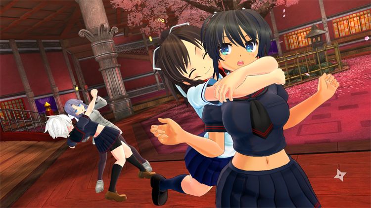 SENRAN KAGURA Burst Re:Newal — Kagura, Naraku, and Ryōki Set