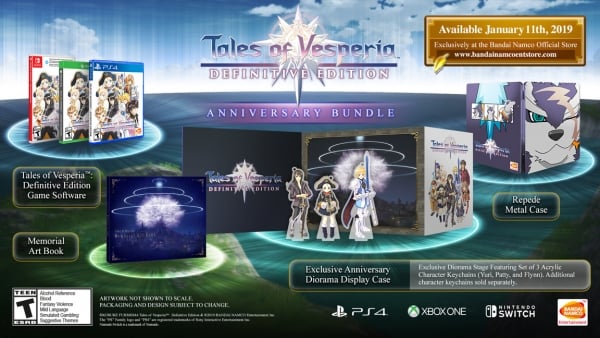 Tales Of Vesperia Definitive Edition Limited Editions Announced For The Americas And Europe Gematsu