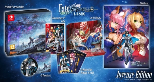 Fate/EXTELLA Link 'Joyeuse' and 'Emperor of Paladins' editions