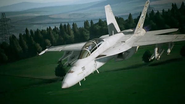 Ace Combat 7 Skies Unknown F A 18F Trailer Gematsu