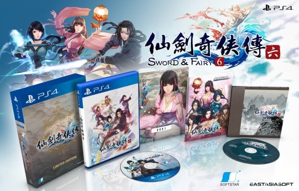 Chinese Rpg Sword Fairy 6 Coming To Ps4 On April 2 In North America April 3 In Europe And Asia Gematsu