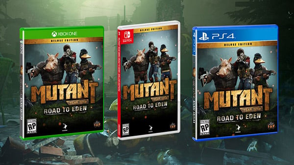 Mutant Year Zero: to Eden Deluxe Edition announced for PS4, Xbox One, Switch Gematsu